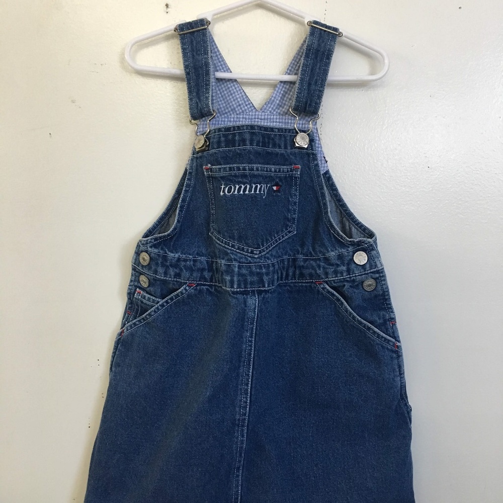 Tommy Hilfiger Kid's Denim Overall Dress